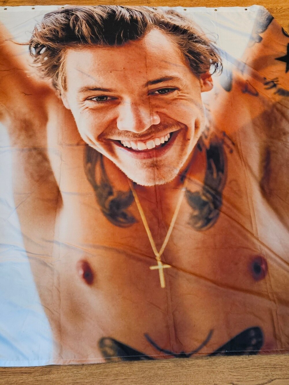 Harry Styles Shower Curtain